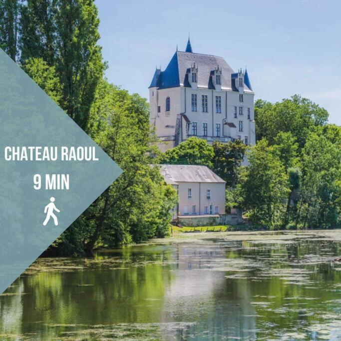 Le Bertrand • Le Raffinement En Coeur De Ville Châteauroux Zewnętrze zdjęcie