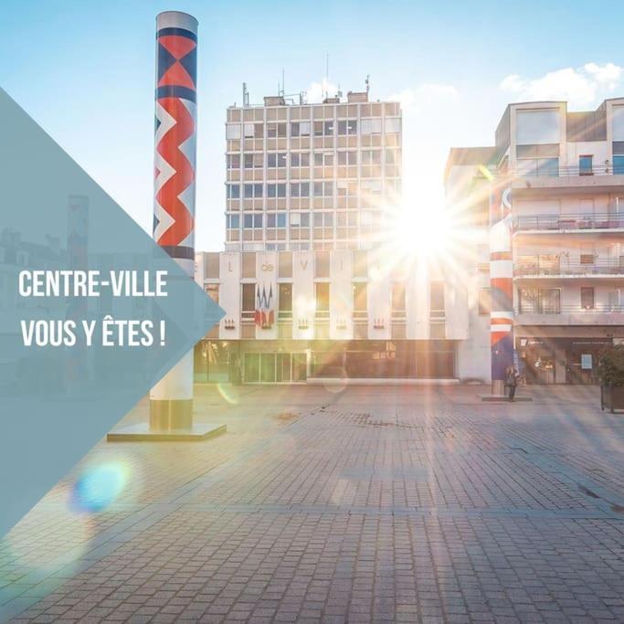 Le Bertrand • Le Raffinement En Coeur De Ville Châteauroux Zewnętrze zdjęcie